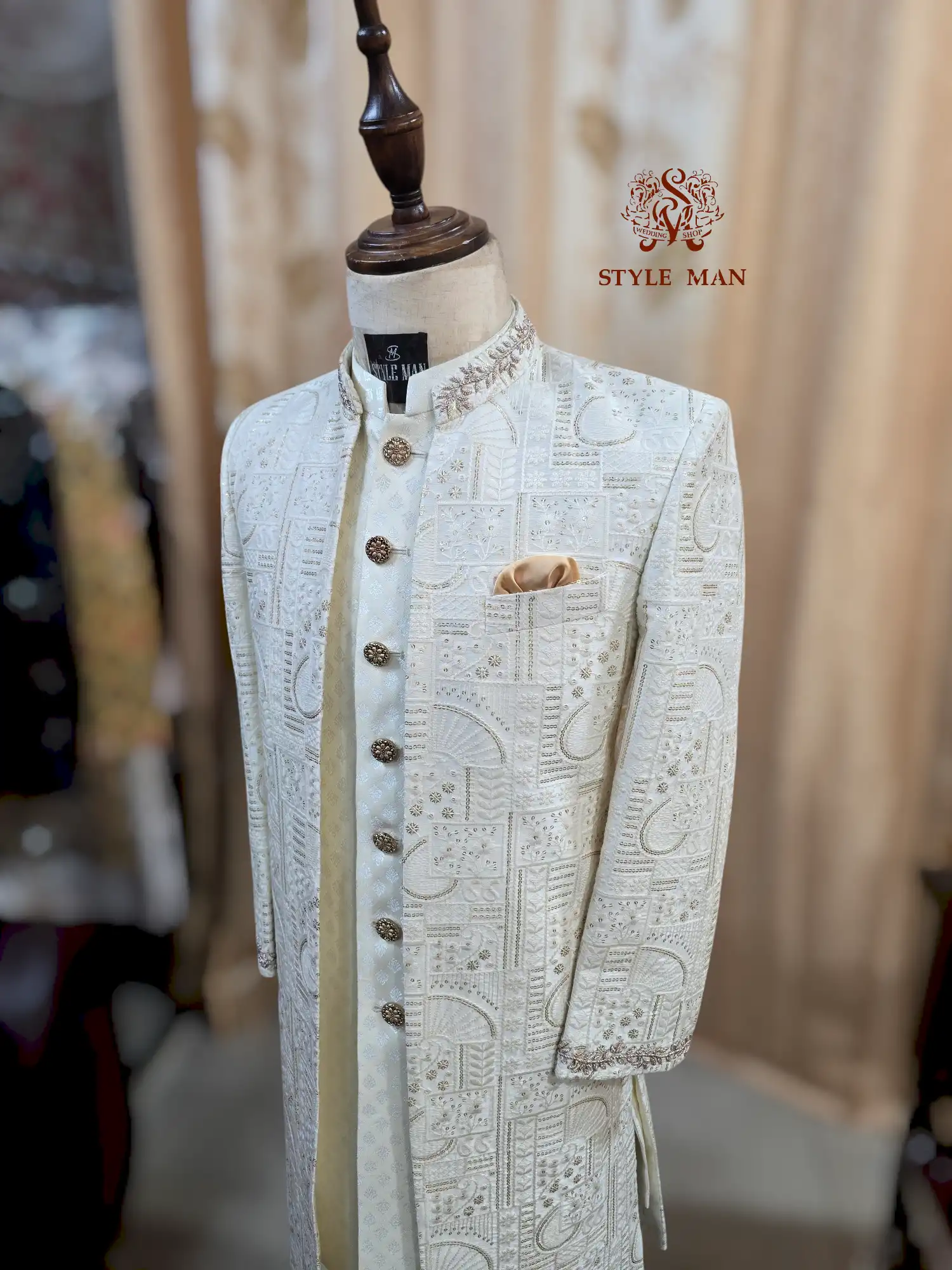 Indo western sherwani