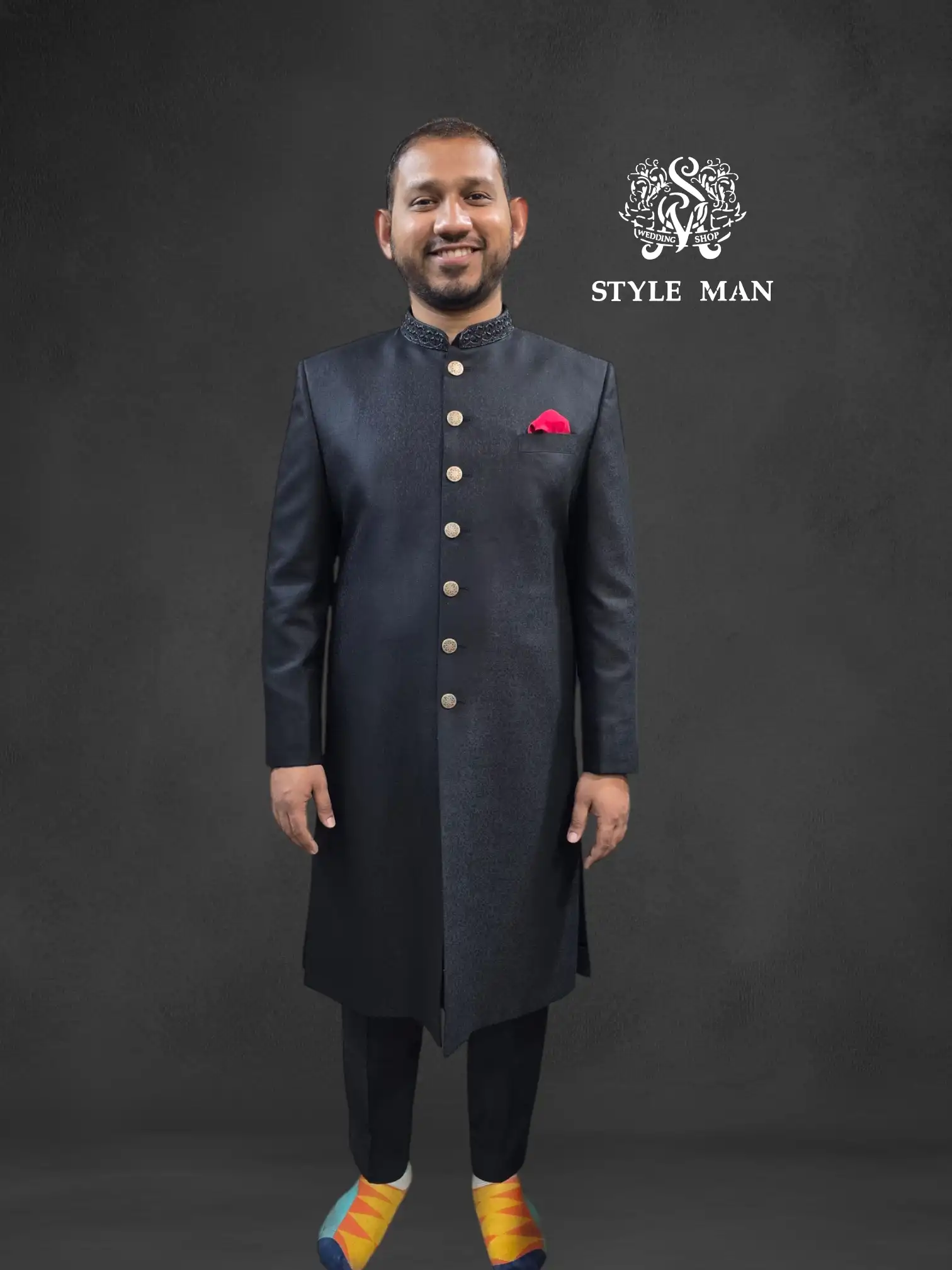 Zardosi work customize sherwani