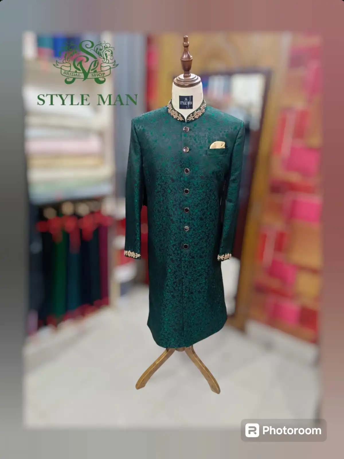 Zardosi work customize sherwani