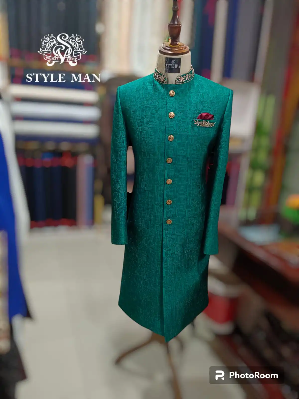 Zardosi work customize sherwani