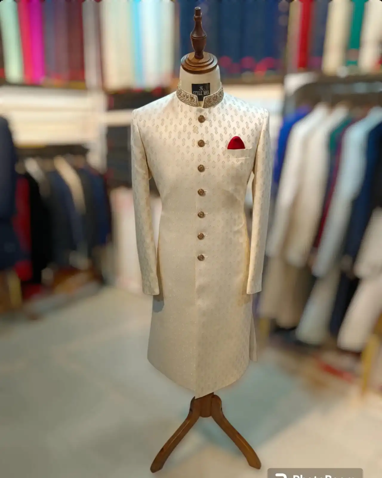 Zardosi work customize sherwani