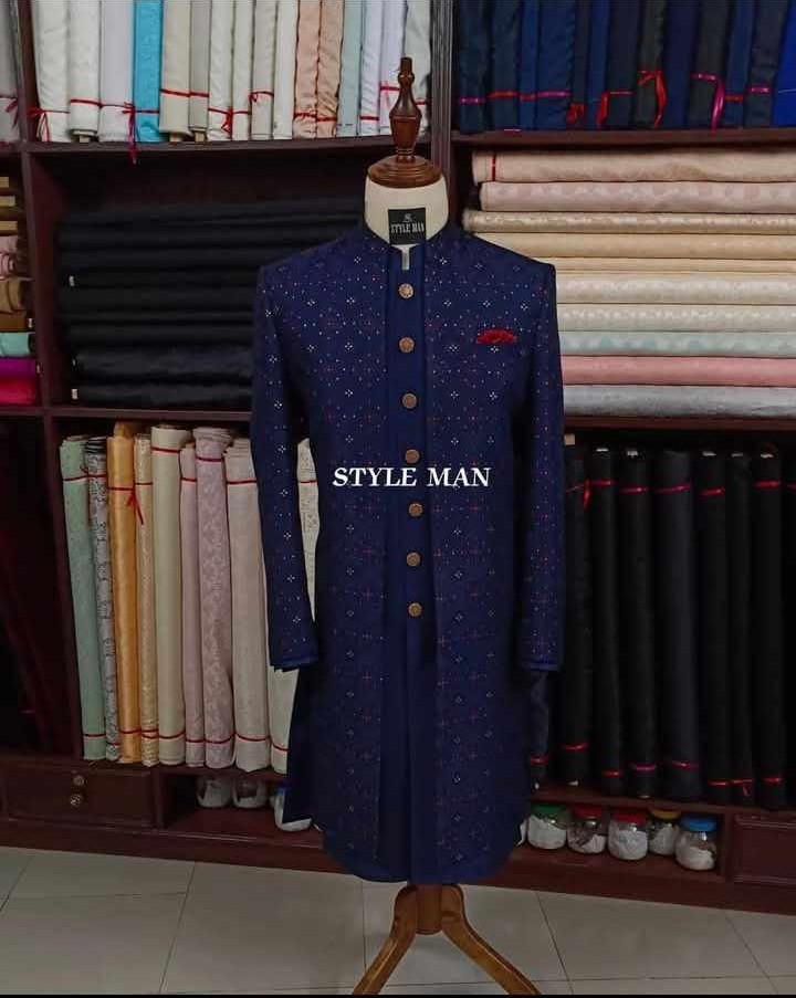 zardosi work  sherwani